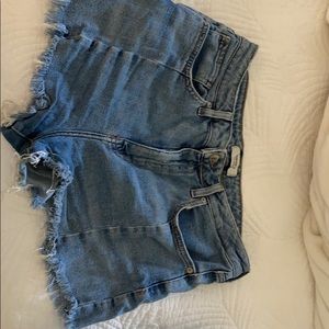 Jean shorts